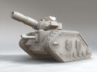 Warhammer 40k - Leman Russ Tank - Modeled